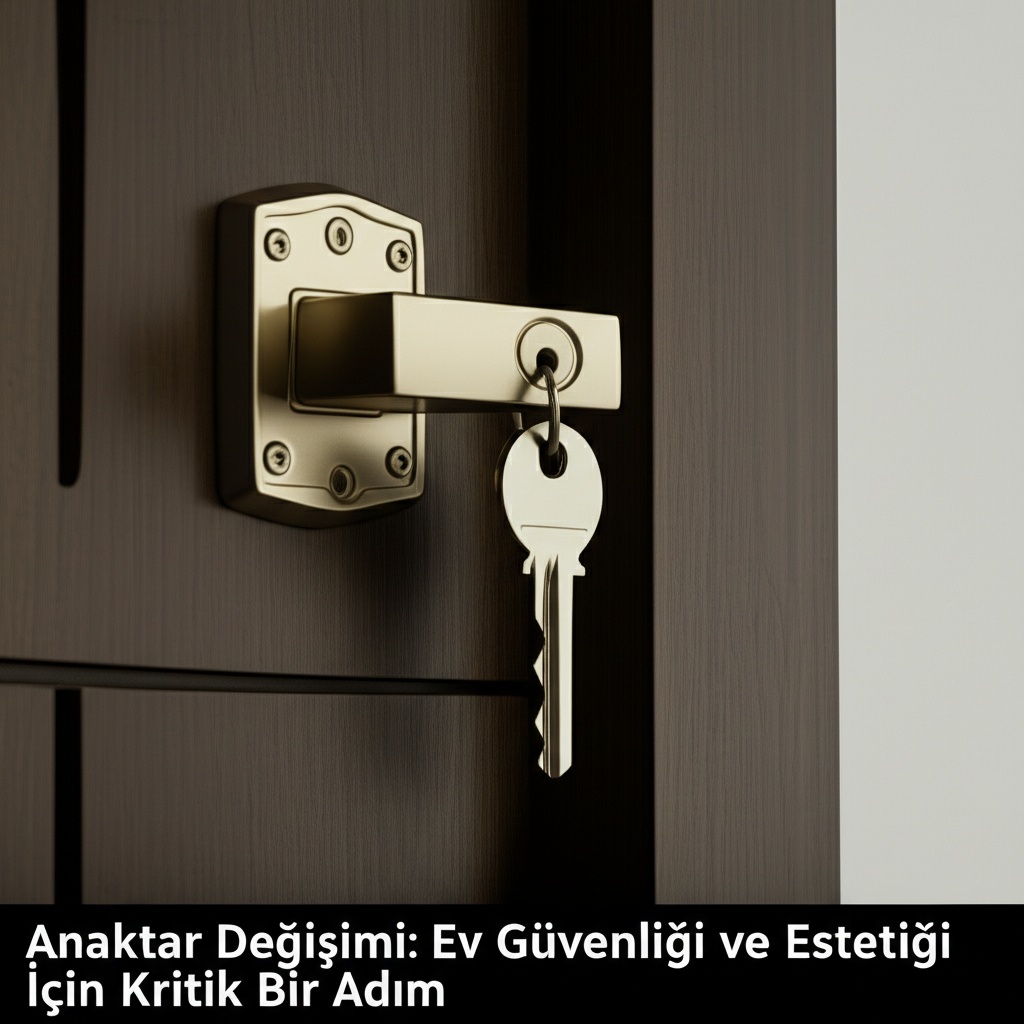 Anahtar Değişimi: Ev Güvenliği ve Estetiği İçin Kritik Bir Adım