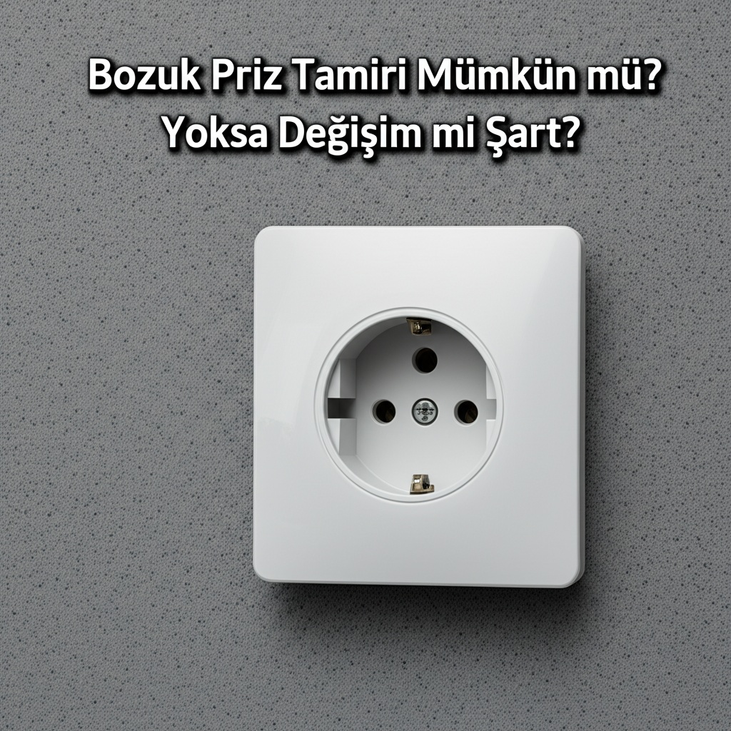 Bozuk Priz Tamiri Mümkün mü? Yoksa Değişim mi Şart?