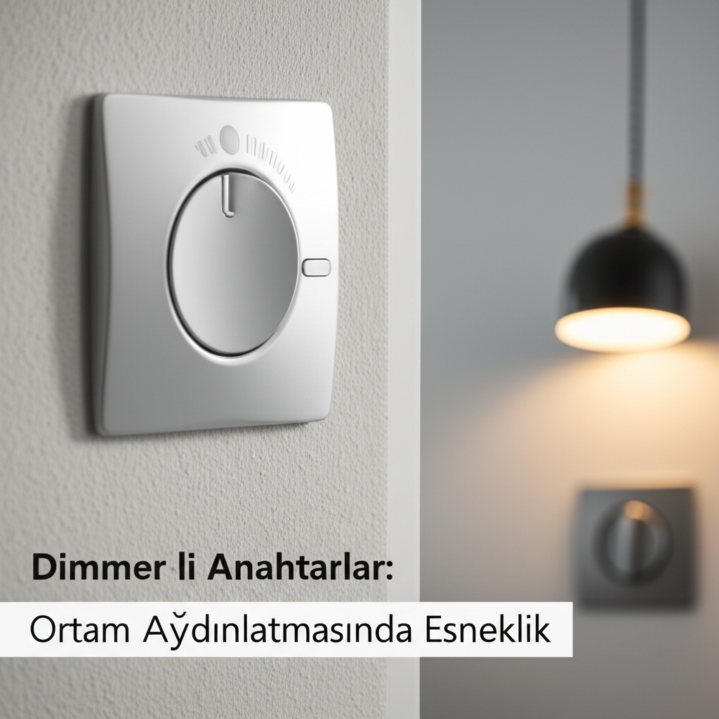 Dimmerli Anahtarlar: Ortam Aydınlatmasında Esneklik