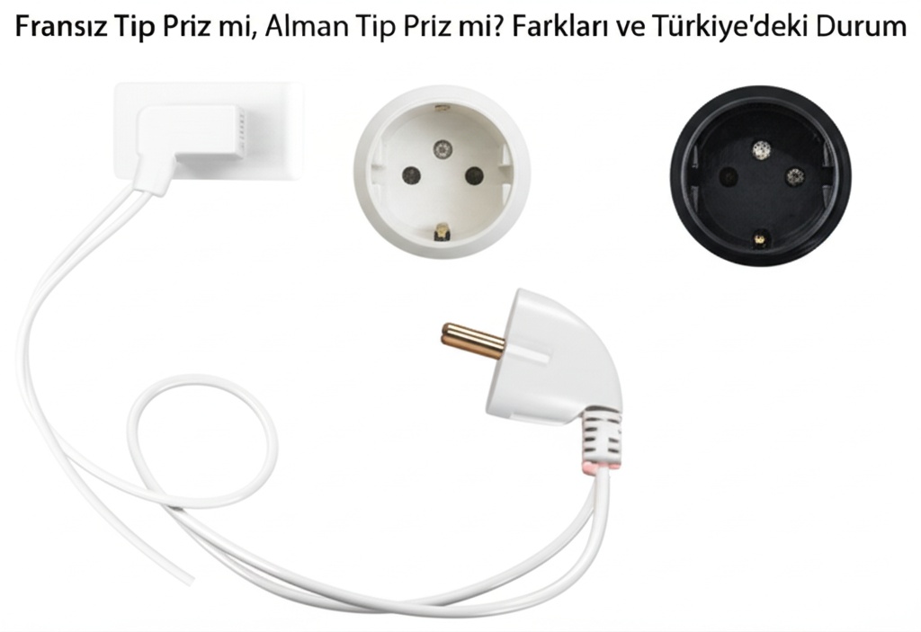Fransız Tip Priz mi, Alman Tip Priz mi? Farkları ve Türkiye’deki Durum