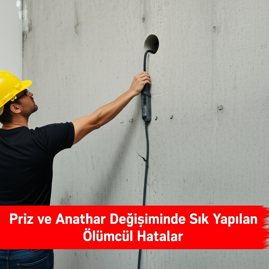 Priz ve Anahtar Değişiminde Sık Yapılan Ölümcül Hatalar