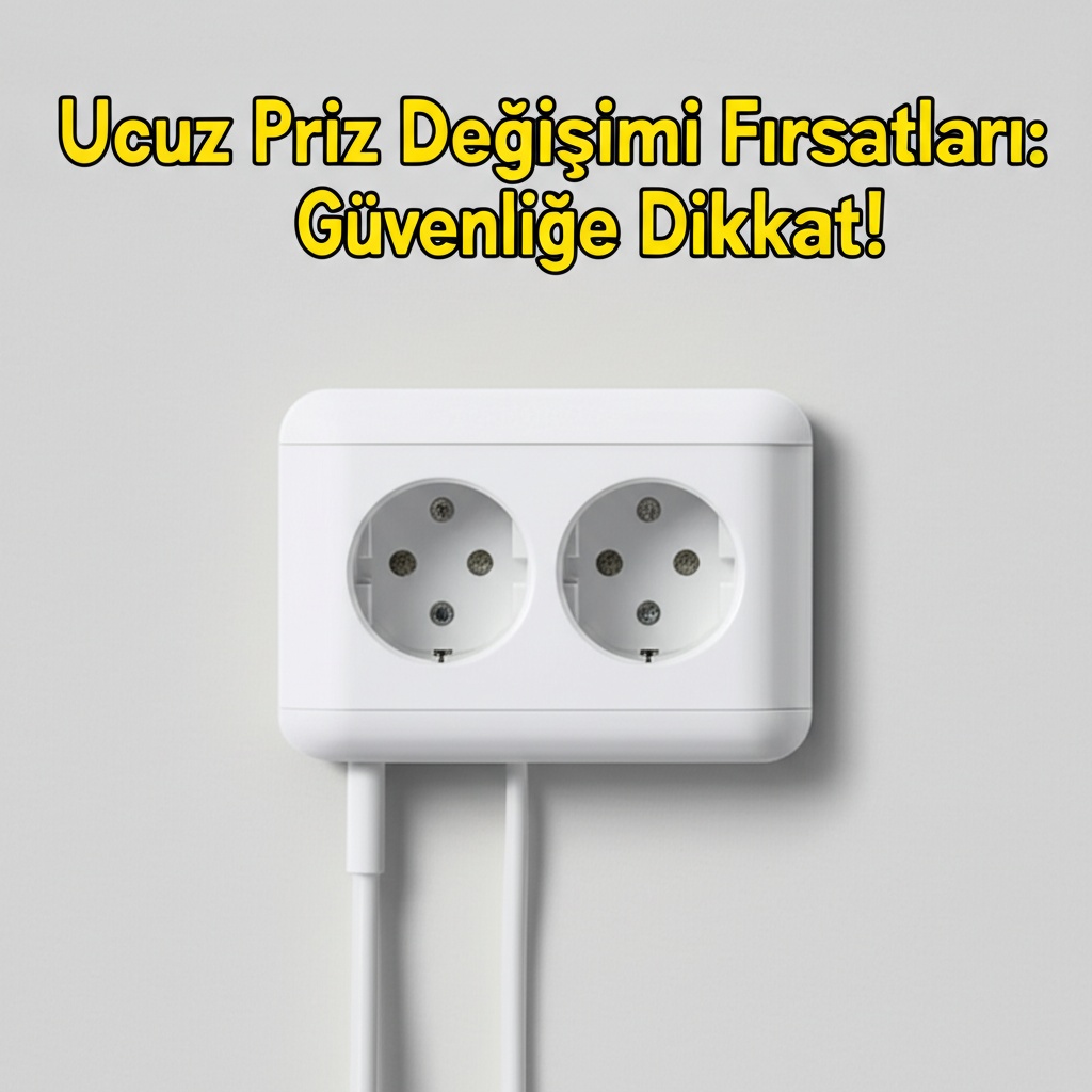 Ucuz Priz Değişimi Fırsatları: Güvenliğe Dikkat!
