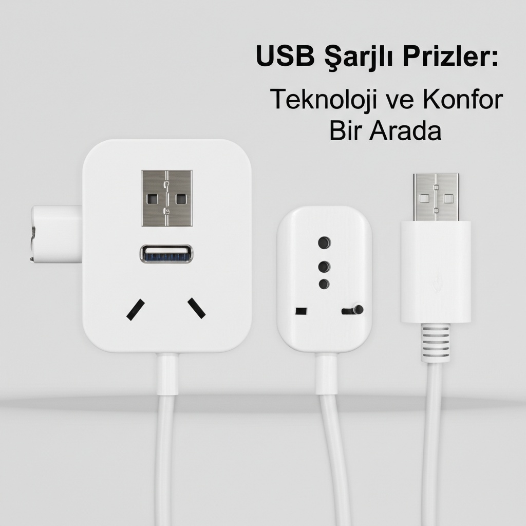 USB Şarjlı Prizler: Teknoloji ve Konfor Bir Arada