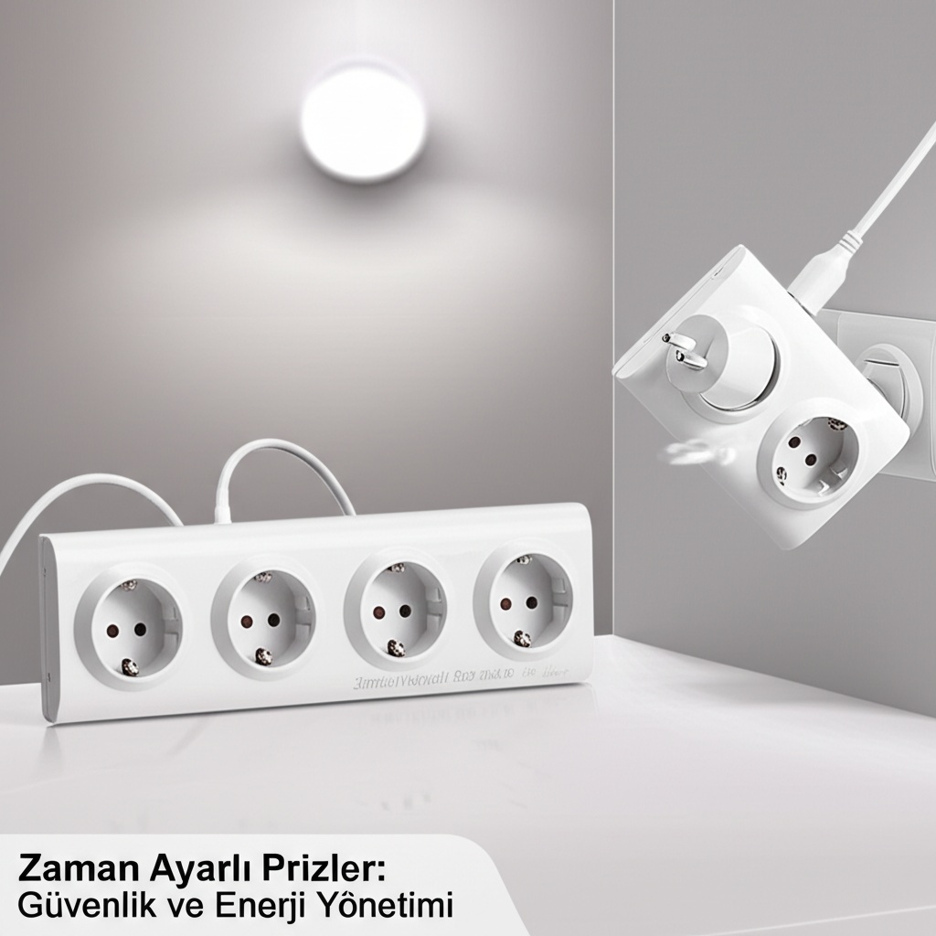 Zaman Ayarlı Prizler: Güvenlik ve Enerji Yönetimi